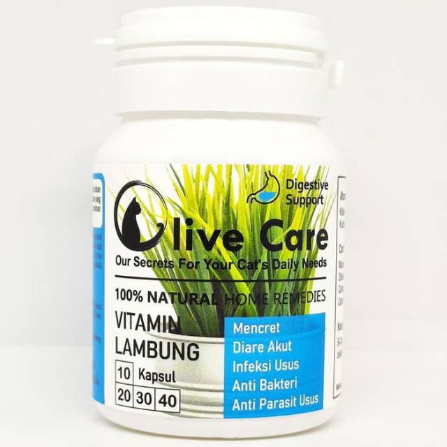Olive Care Vitamin Kucing Mencret Diare Akut Pup Darah dll