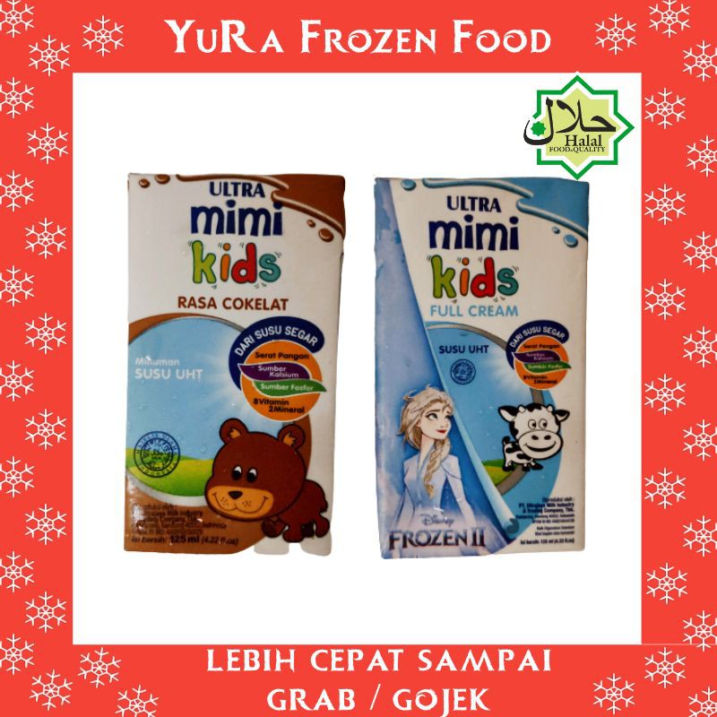 

Susu ULTRA MIMI Kids Milk 125 ml Coklat / Full Cream