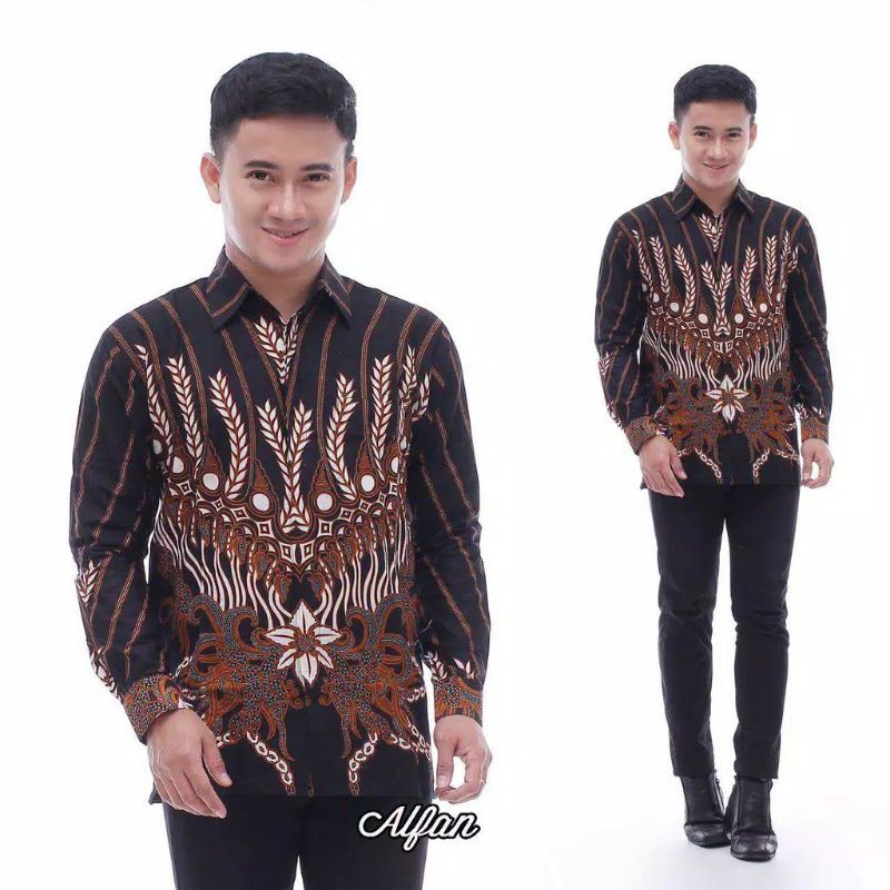 Maura Couple - Sania Ruffle Batik Couple Ori Ndoro Jowi DNT Garansi