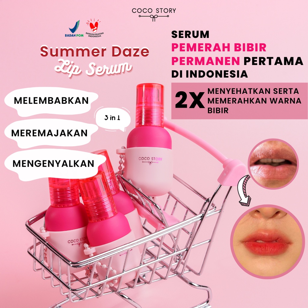 COCO STORY  LIP SERUM - SUMMER DAZE