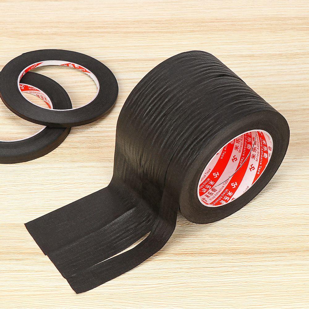 Suyo Masking Tape Baru Hitam Kuas Cat Didedikasikan Pelukis Dekorasi DIY Craft Stiker Mobil