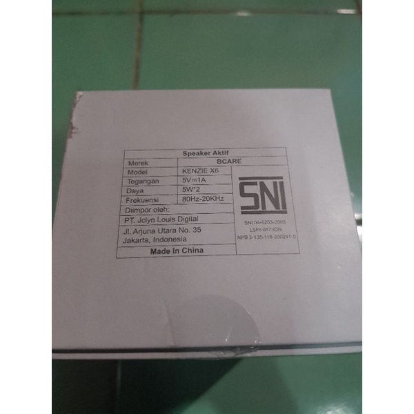 Wireless Speaker Kenzie X6