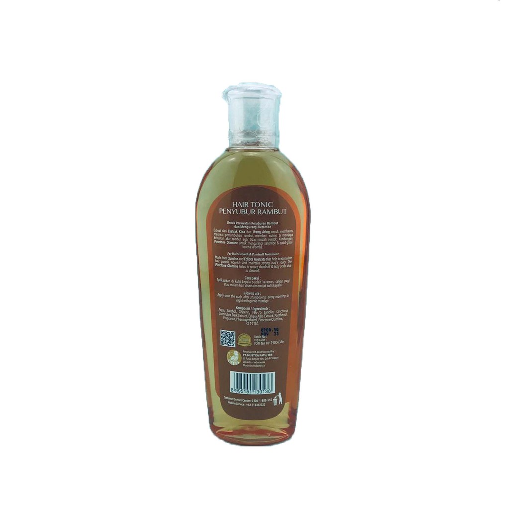 Mustika ratu / Hair Tonic / Penyubur Rambut / 175ml