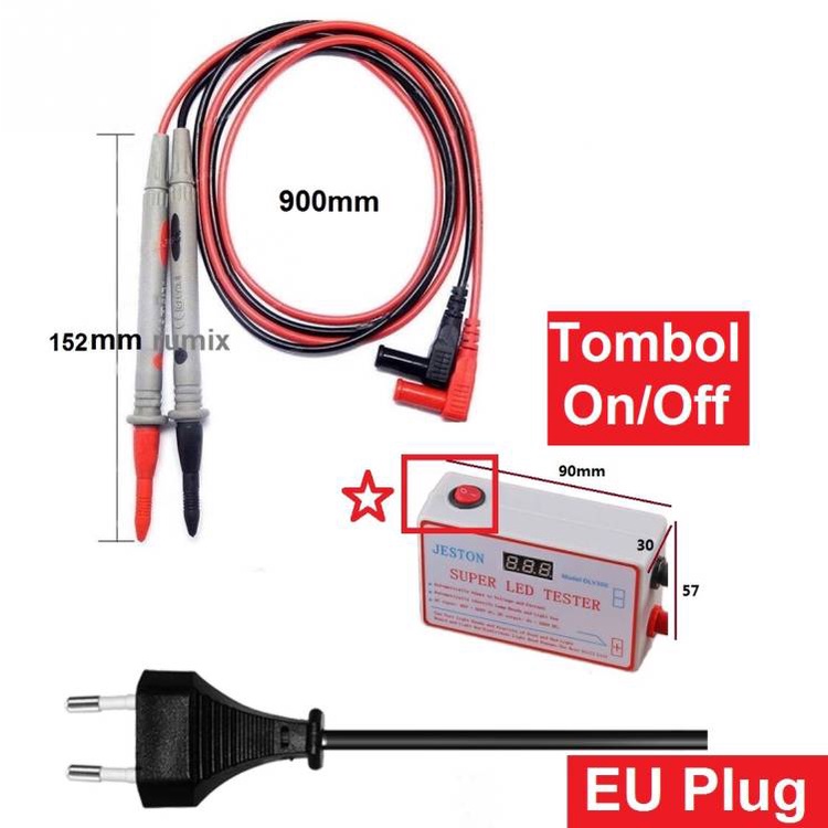 Super LED Tester Jeston Multitester Avometer Backlight Digital Strip LED 0-300V Detect Alat Repair Tool TV Monitor