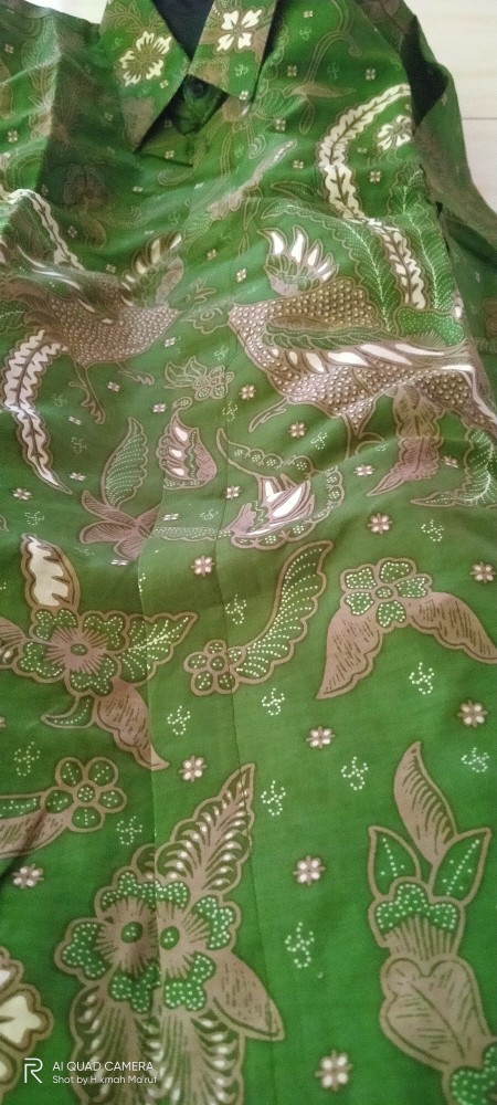 Merak Puspita Kemeja Batik Pria Lengan Panjang Bahan Katun Halus Full Furing By Aljaya Batik