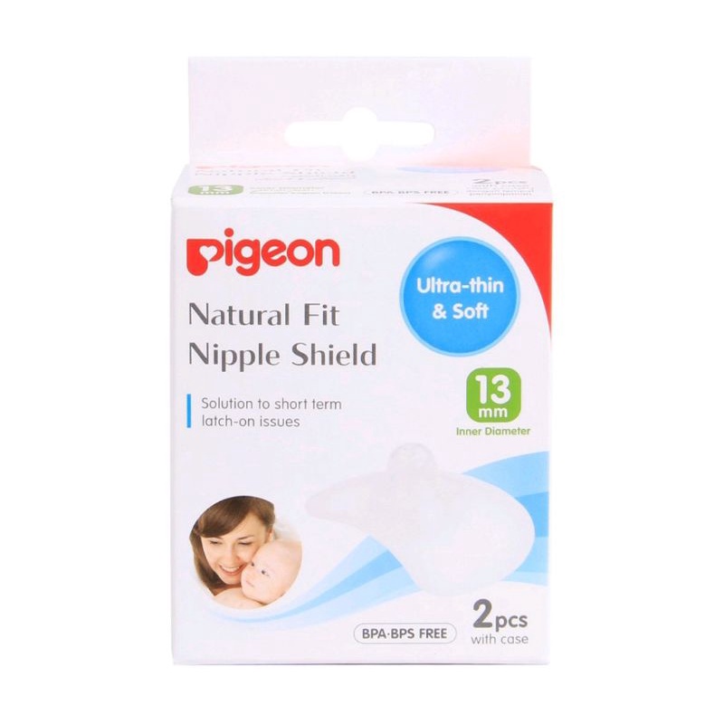 PIGEON Natural Fit Silicone Nipple Shield M/L /Penyambung puting