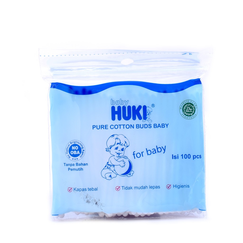 Jual Transmart HUKI Cotton Bud 100 Pcs Shopee Indonesia