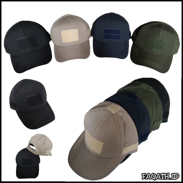 RPM topi tactical polos &amp; topi taktikal polos &amp; topi velcro polos &amp; top