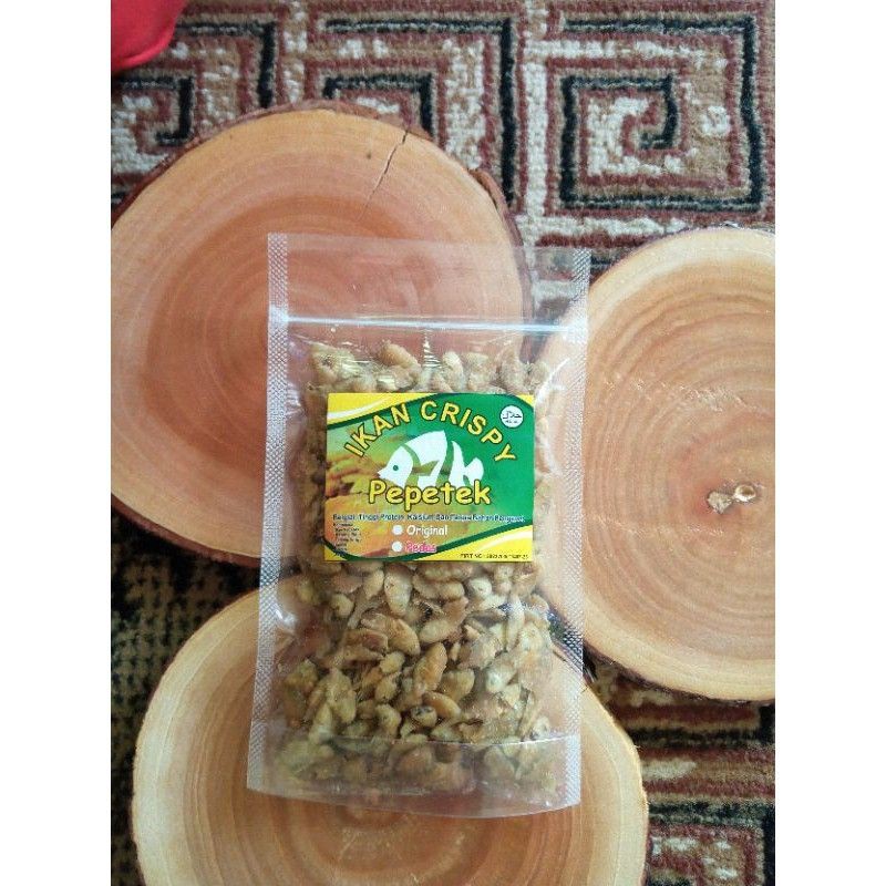 

pepetek ikan crispy 100gram