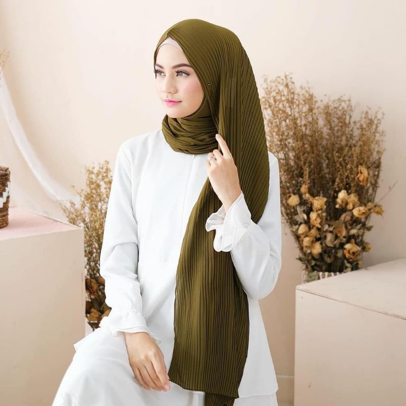 HIJAB ' PASMINA PLISKET"