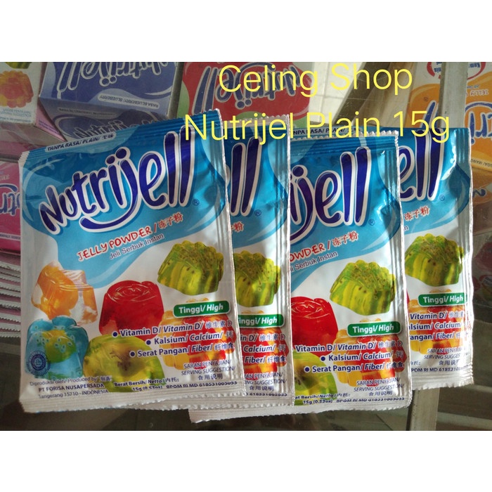 

Ds501D0 Tepung Agar Nutrijel Plain Tanpa Rasa 15G Gr0B1