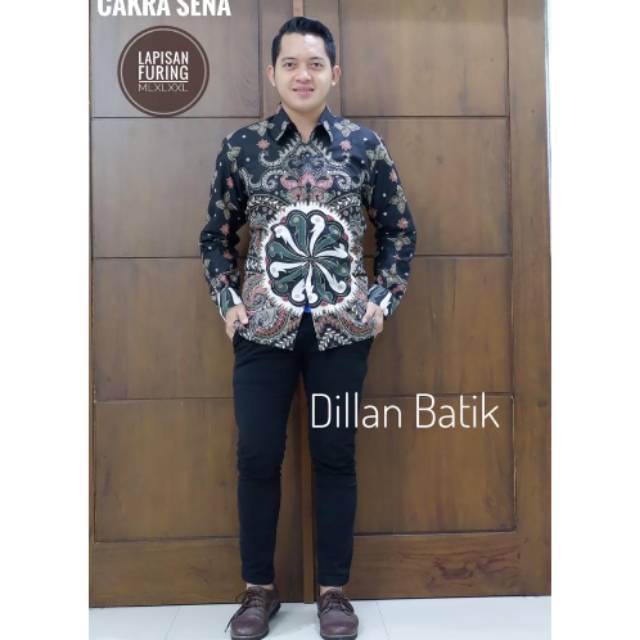 KEMEJA BATIK SOLO CAKRA SENA BATIK PRIA
