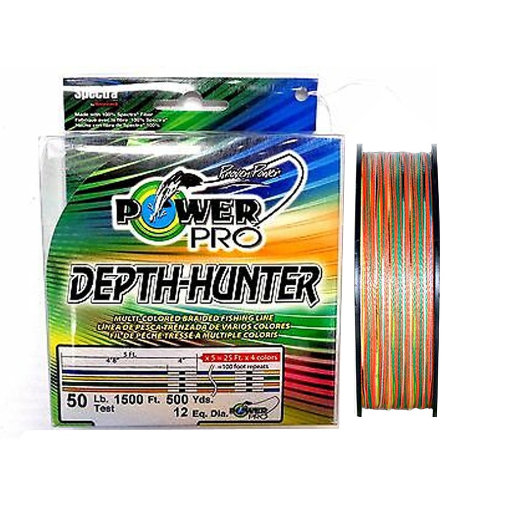 Senar PE Shimano Power Pro DEPTH-HUNTER 500 YDS | Alat Pancing Sale