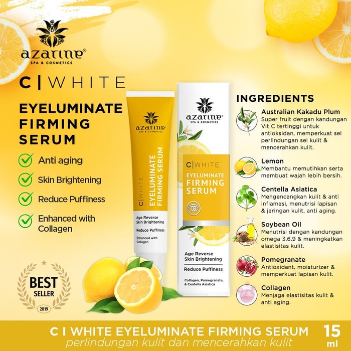 Azarine C White Eyeluminate Firming Serum 15ml