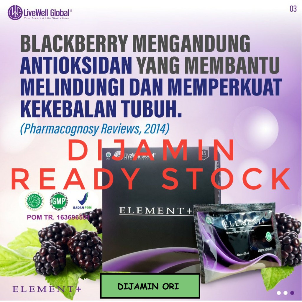 Element Plus / Element + Dijamin Ori