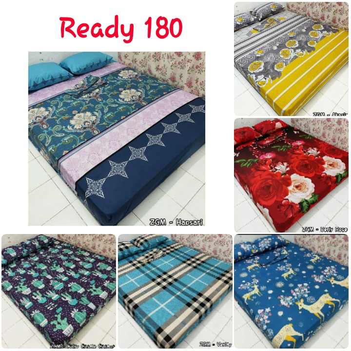Seprai Karakter Seprei Homemade Ukuran 200×200 Seprai Sarung Bantal  Seprai Sarung Bantal Guling