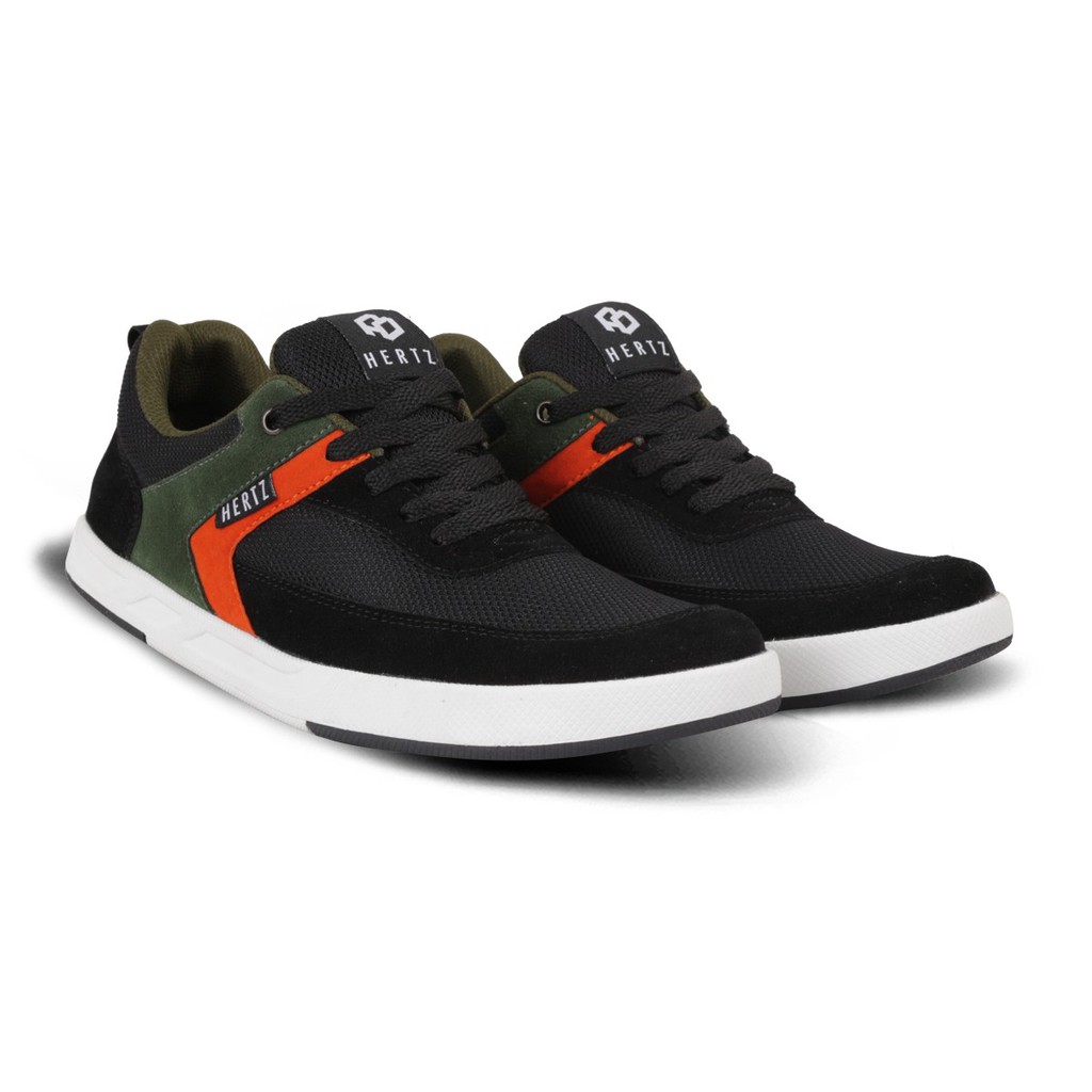 Sepatu Sneakers Pria H 3424 Brand Hertz Sepatu Kets Kuliah Sekolah Kerja Jalan Murah Berkualitas