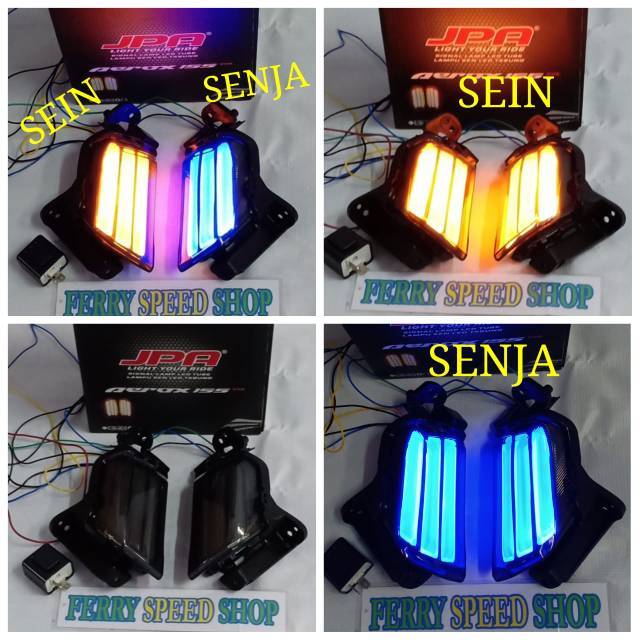 Lampu sen jpa Aerox 155 old / sen sein jpa Aerox 155 old & Lampu sen depan led Aerox 155 old