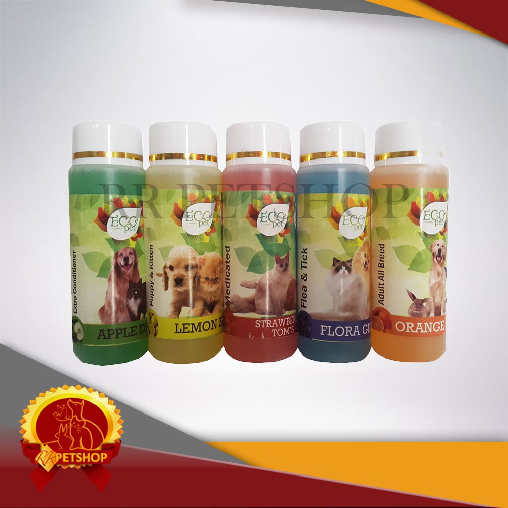 Shampoo Kucing dan Shampoo Anjing Eco Pet 100 ml Ecopet 100ml Cat Shampo Dog Shampo