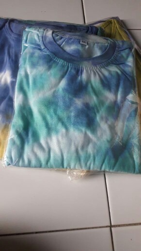 Baju Kaos Anak Harian//koas Batik Abstrak//fashion Anak//setelan Anak