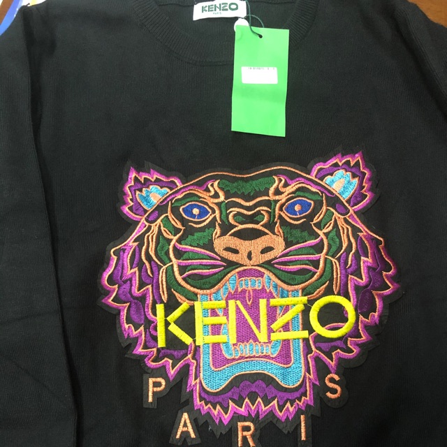 Tiger head sweater by Kenzo