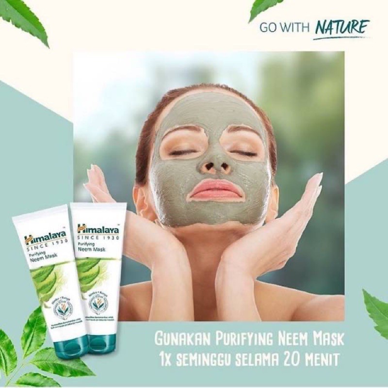 HIMALAYA PURIFYING NEEM MASK/MASKER HIMALAYA NEEM MASK 50 lML &amp; 100ML