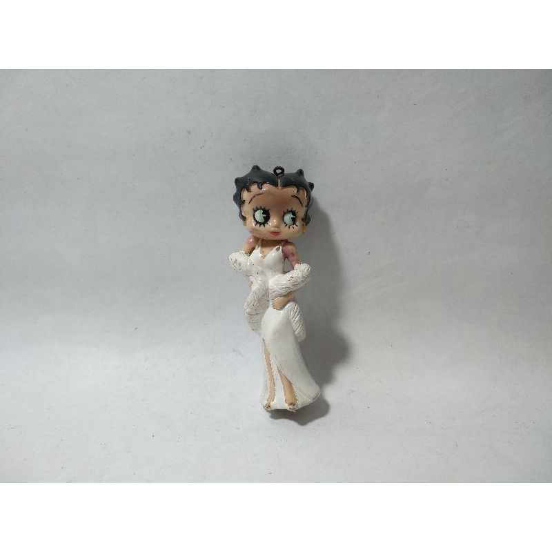 Ganci Gantungan Kunci Vintage Betty Boop Hearst NJ Croce Co KFS Keychain Figure Figurine Rare Jadul 