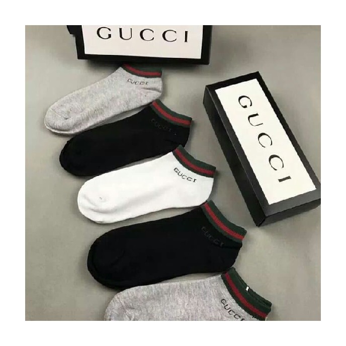 Original Murah Isi 6 Kaos Kaki Gucci Unik