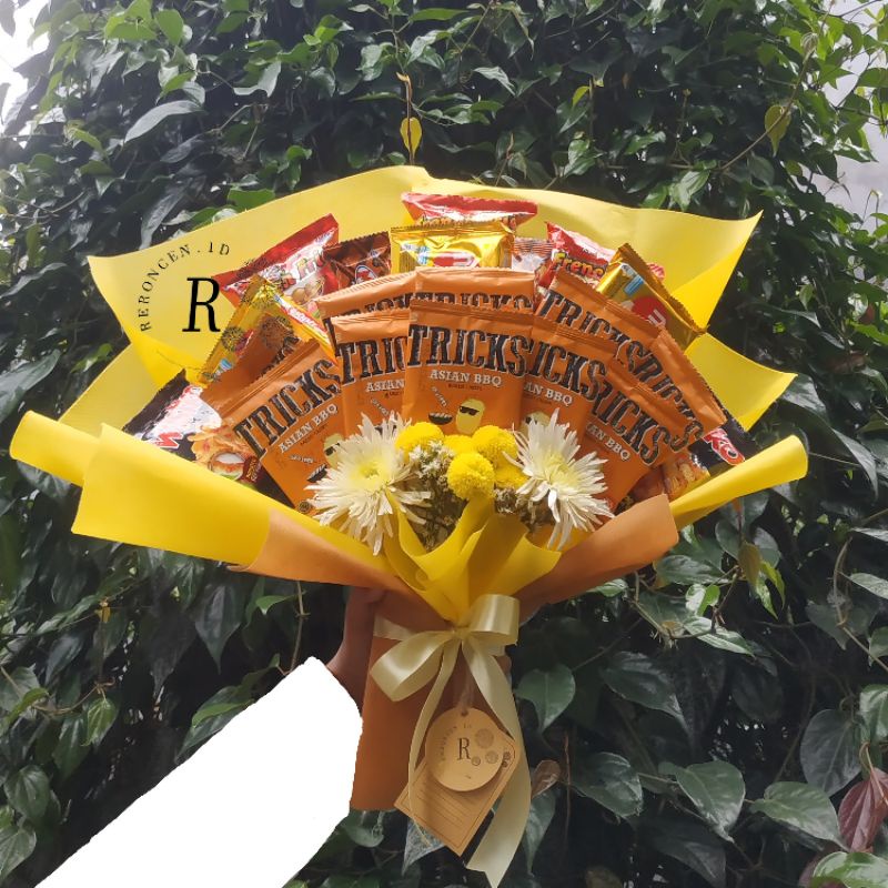 

Snack bouquet/buket snack custom/buket snack murah/buket snack request