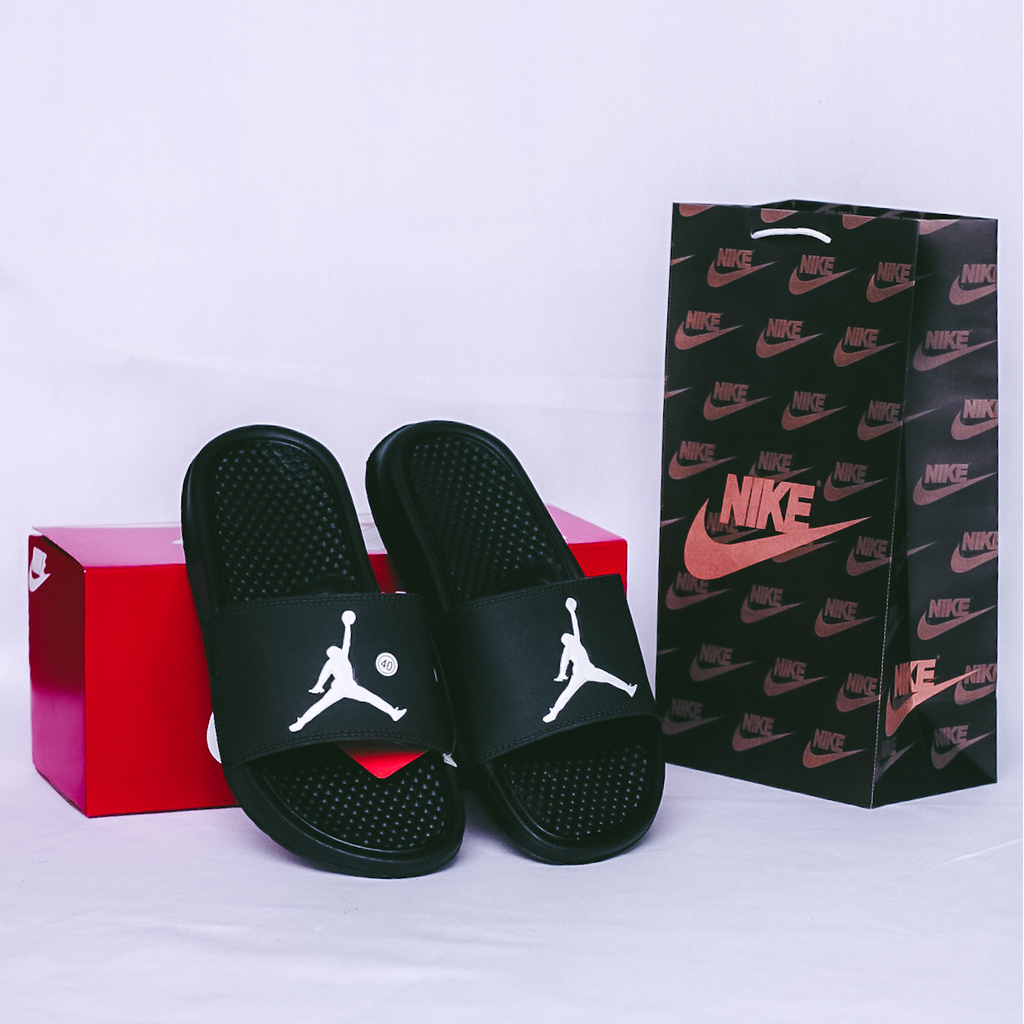 SANDAL SLOP PRIA KEREN SENDAL COWOK ORIGINAL ORI COWO BRANDED SLIDE S4