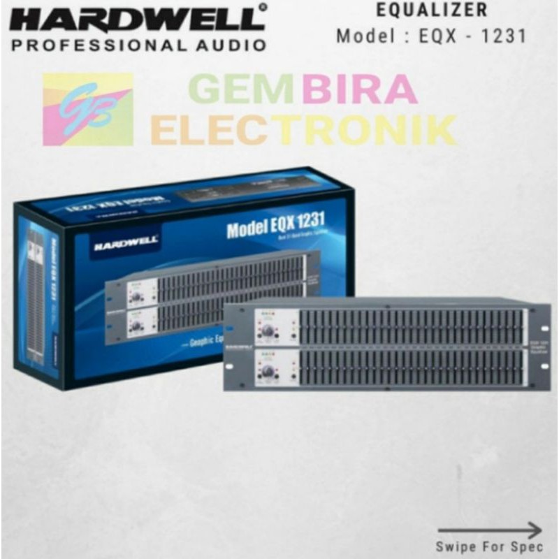 Equalizer Hardwell EQX 1231 ORIGINAL