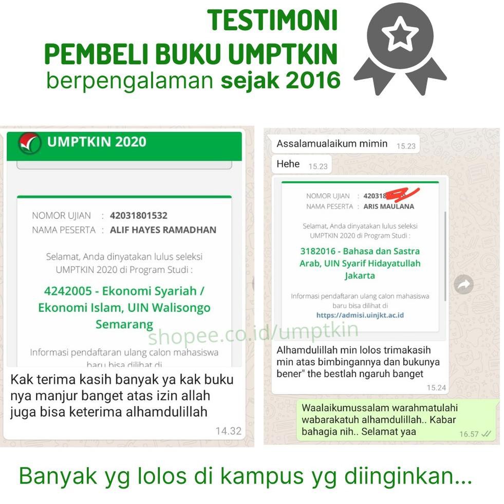 Kode Barang Wc7 Buku Umptkin 2021 Ips Ipa Lengkap Soal Um Ptkin Pembahasan Dan Materi Umptkin Shopee Indonesia