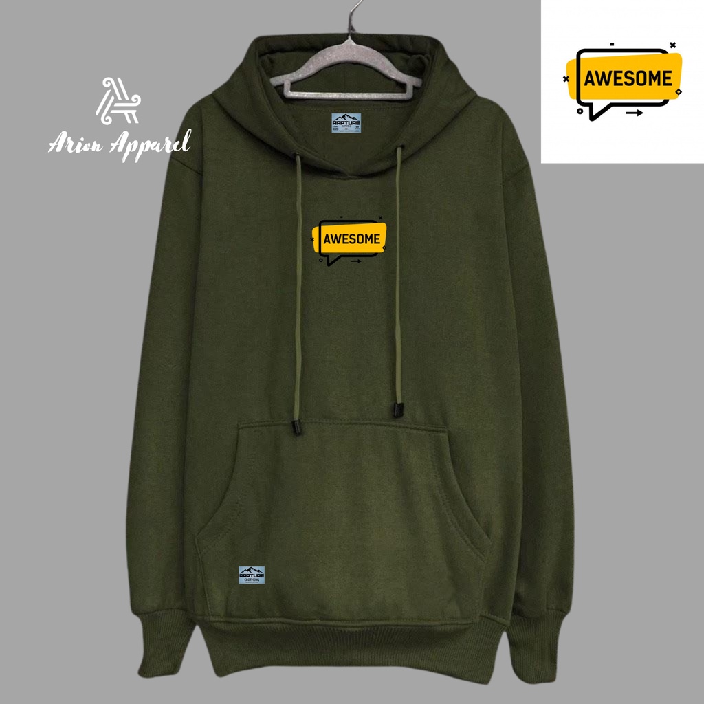 Rapture Sweter Hoodie Pria Wanita Distro Oversize Kekinian Keren Brand Lokal Warna Hijau Army List Awesome Switer Hoodie Cowok Cewek Jumper Aesthetic Terlaris Terpopuler