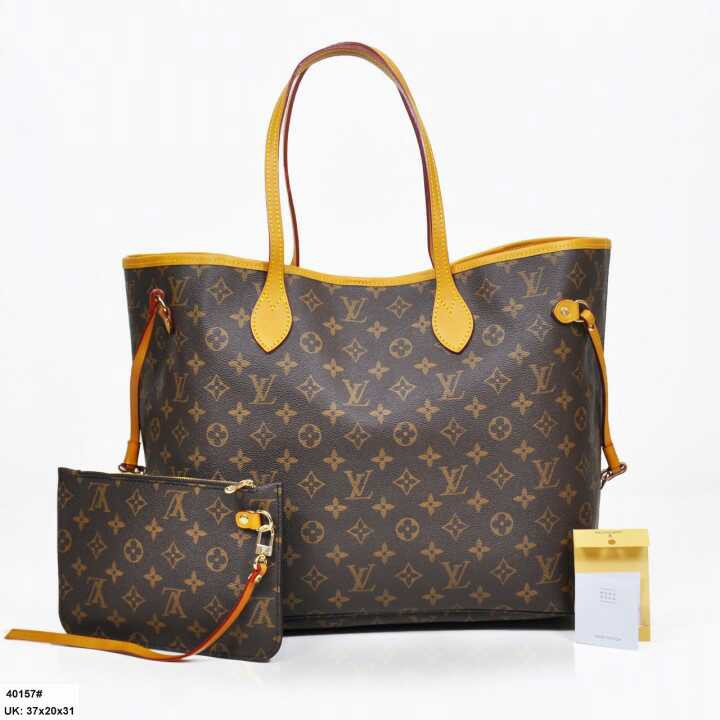 TAS TOTE NEVERFULL LOUIS VUITTON LARGE TAS TOTE MURAH TAS BRANDED WANITA 40157