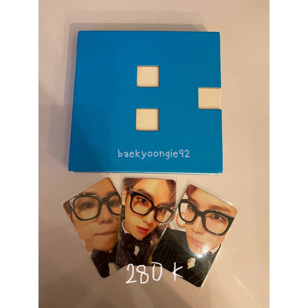 UNSEALED ALBUM EXO CBX HEY MAMA BAEKHYUN VER + 3 PC BAEKHYUN