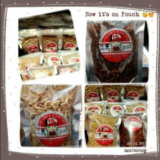 Jual Teri Crispy Pedas Level 1 Original dan Varian Rasa Indonesia