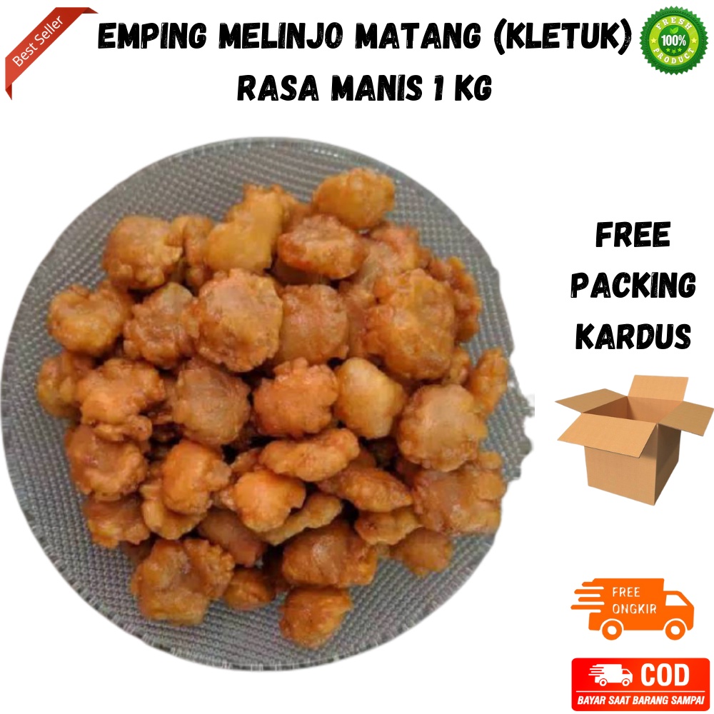 

EMPING MELINJO MANIS 1KG KUALITAS SUPER ASLI PRODUKSI LIMPUNG BATANG