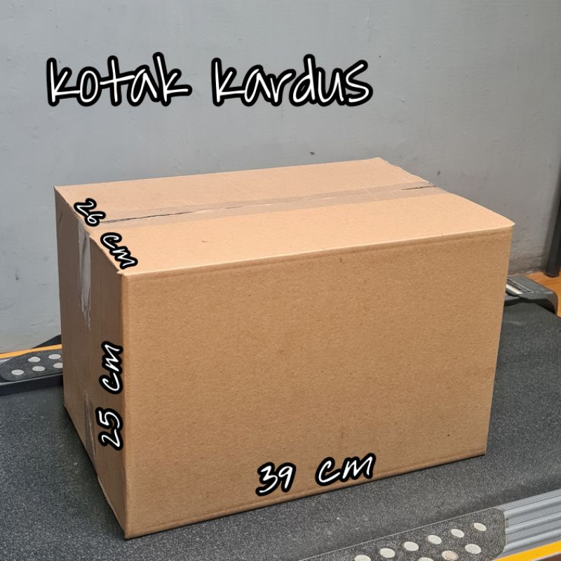 

box kotak kardus karton packing besar 39x26x25