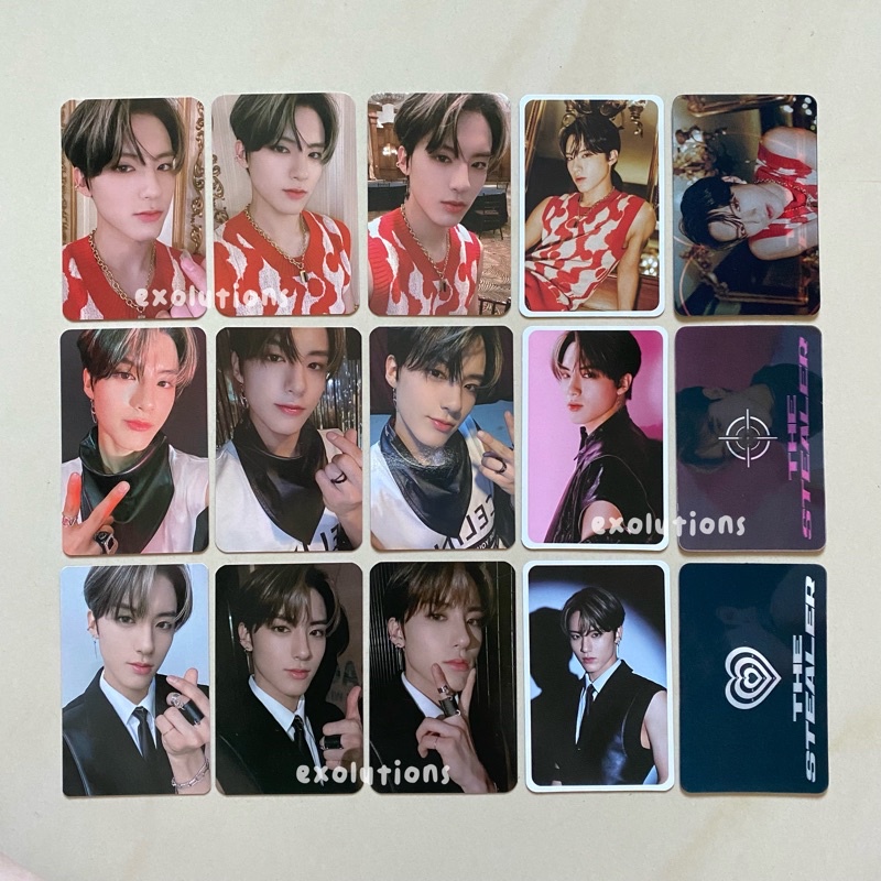 The Boyz Eric Official Photocard [BACA DESC‼️] PC The Stealer Chase Ticket Lenti Trick Album