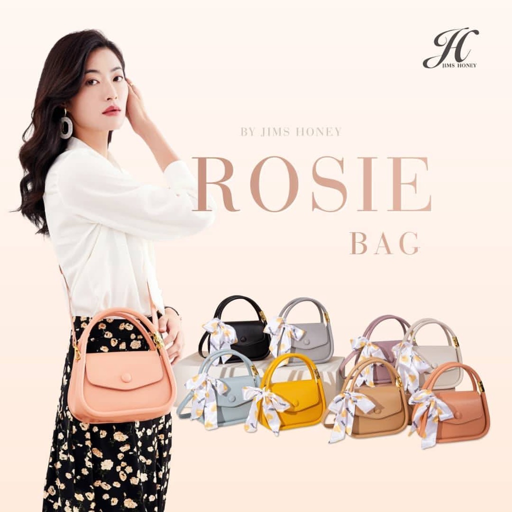 JIMS HONEY ROSIE BAG Tas Wanita Remaja Cewek Selempang Slempang Slingbag Jinjing Handbag Bahu Kulit 