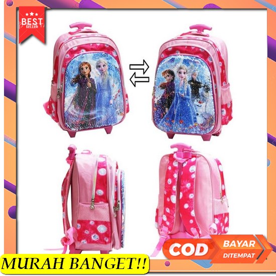Bk140 - Tas Sekolah Tas Ransel Anak Perempuan Tas Sekolah Anak Perempu Promo Trolley Anak Perempuan 