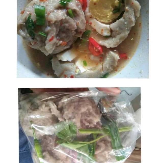 

Baso ikan isi telor