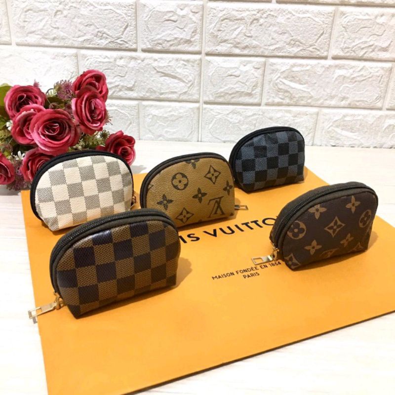 dompet lv dompet wanita dompet lv minisoo dompet koin dompet multifungsi