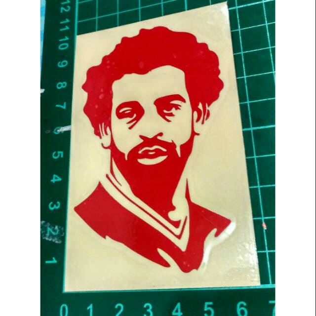 

Cutting sticker m.salah