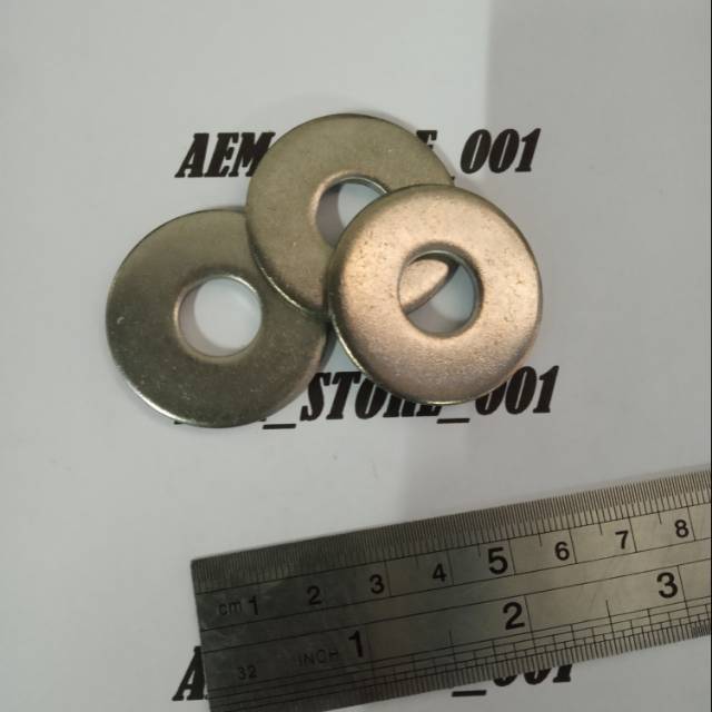 Ring flat lebar M12 stainless 304