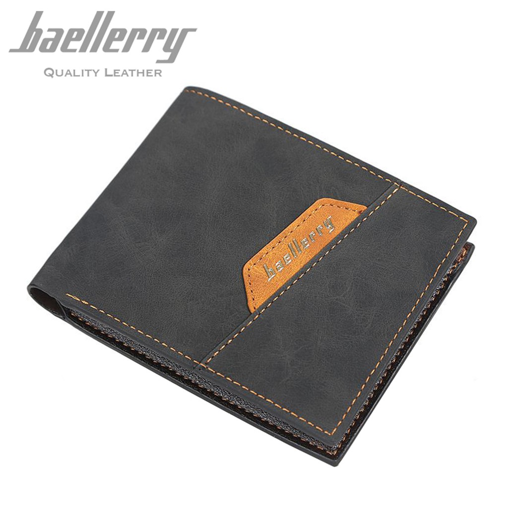 BAELLERRY DR039 Dompet Pria Bahan Kulit PU Leather Premium WATCHKITE WKOS