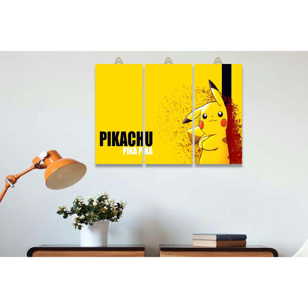 hiasan dinding POKEMON / dekorasi dinding / dekorasi kamar / poster dinding / WALLDECOR