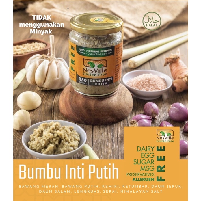 

Bumbu inti putih gluten free from NesvilleGlutenFree