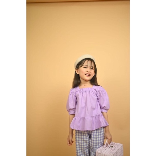 Blouse sabrina laura 2-5 thn / atasan anak