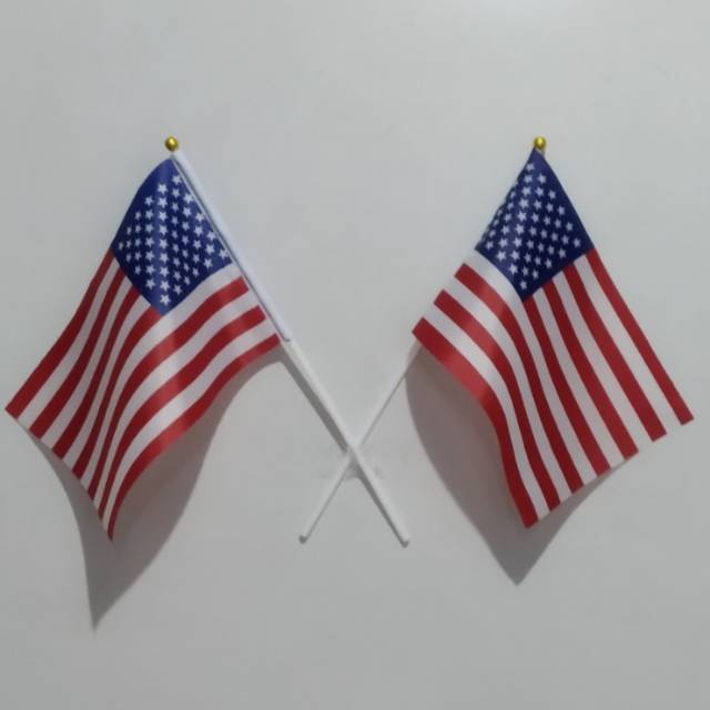 Bendera tangan negara Amerika Serikat / USA